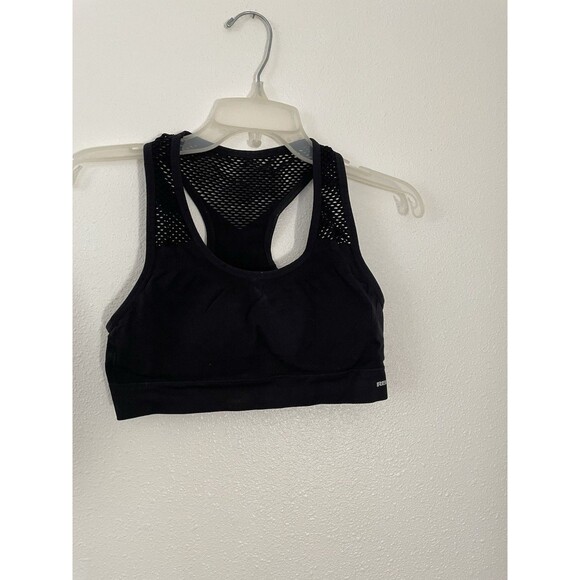 RBX black printed racerback sports bra size M women's - Picture 1 of 4